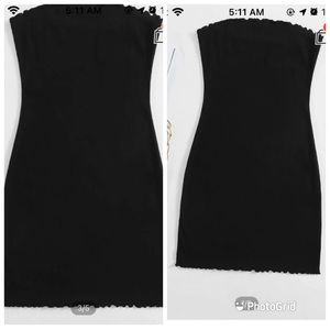 Blk Tube Dress